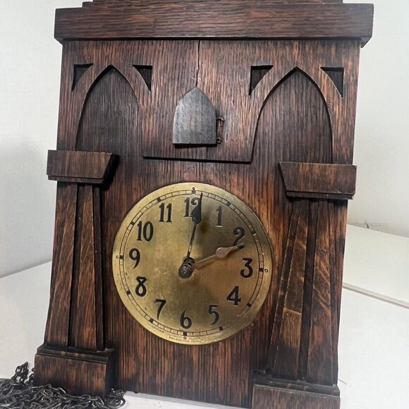 American Cuckoo Clock Co. Mission Style Cuckoo Clock. Very Rare. - Picture 11 of 15